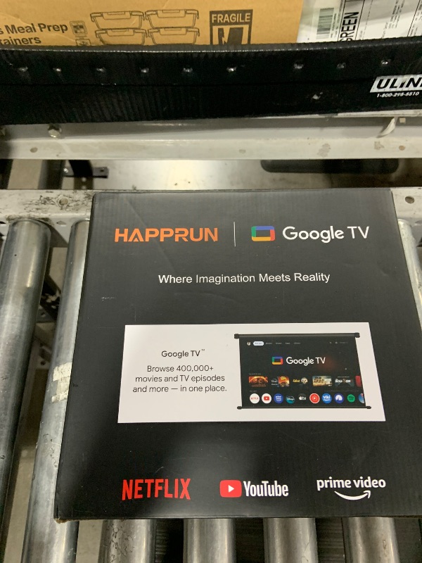 Photo 1 of HAPPRUN 4K Projector with Google TV