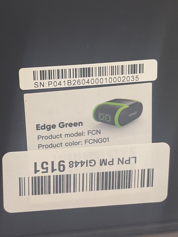 Photo 1 of XbotGo Falcon All-in-One AI Action Camera, 4K Auto Tracking Sport Camera for Soccer, Basketball & Football, Dual-Lens Team Sports Recorder with Live Streaming, No Subscription Required (Edge Green)