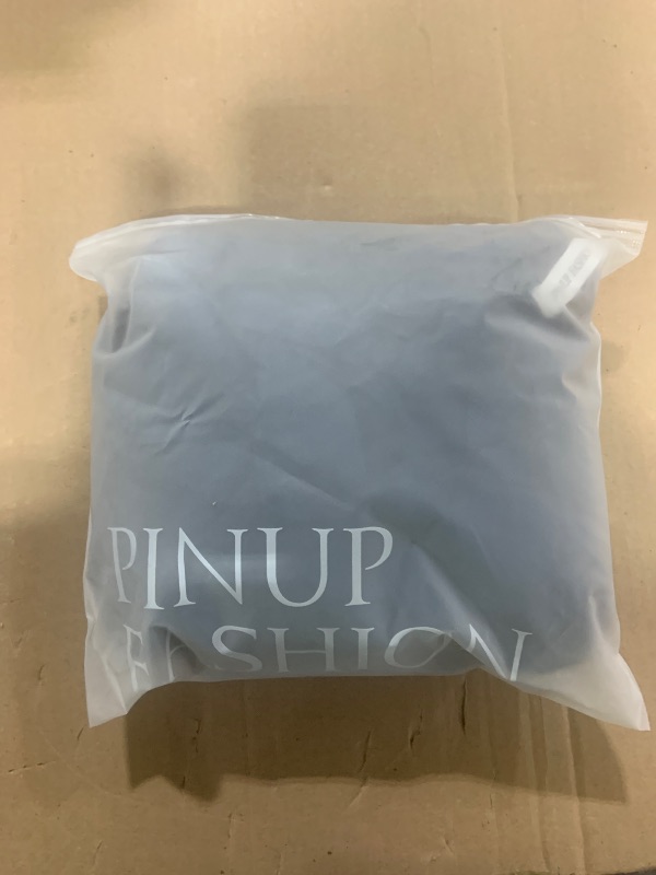 Photo 1 of Pinup Fashion Wedding Guest Formal Cocktail Party Navy Wrap V Neck Dress