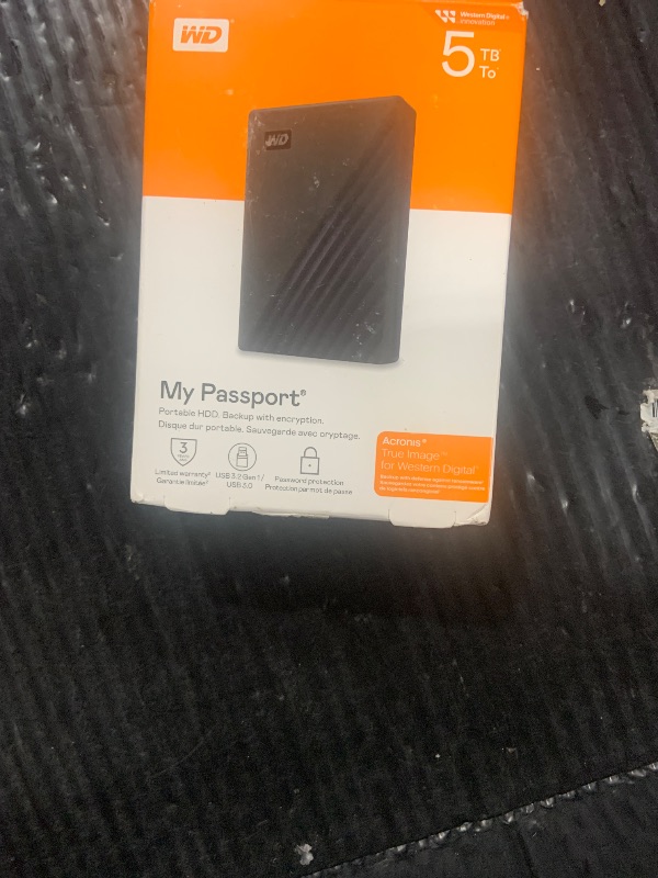 Photo 1 of WD_BLACK 5TB P10 Portable External Game Drive