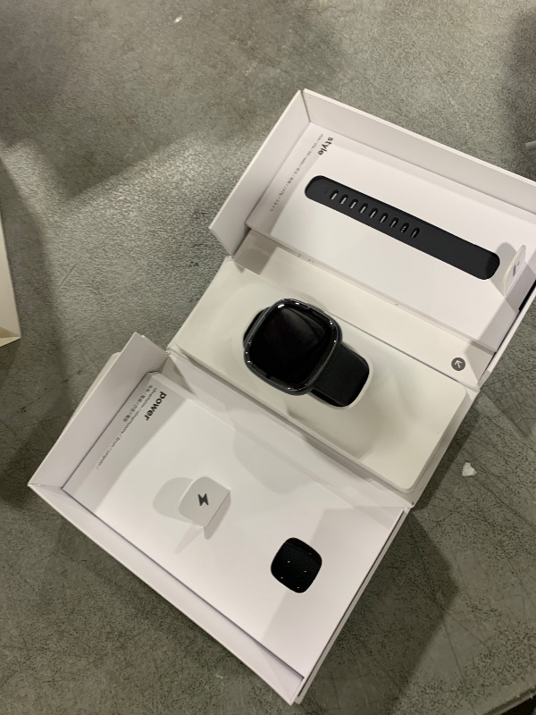 Photo 1 of Fitbit Sense 2 Health and Fitness Smartwatch - Shadow Grey/Graphite