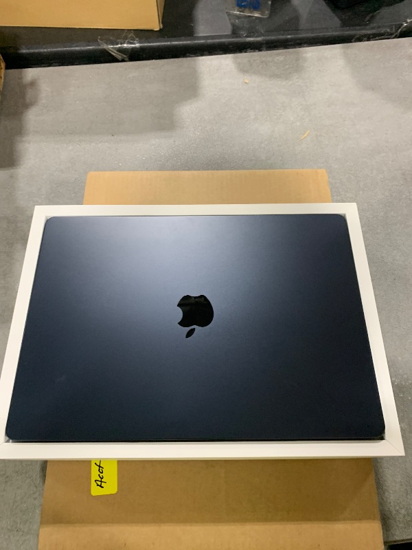 Photo 1 of Apple 2026 MacBook Air 15-inch Laptop with M5 chip: Built for AI, 15.3-inch Liquid Retina Display, 16GB Unified Memory, 512GB SSD, 12MP Center Stage Camera, Touch ID, Wi-Fi 7; Midnight
