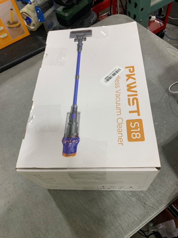 Photo 1 of Cordless Vacuum Cleaner, Upgraded 650W 60KPA 70Mins Vacuum Cleaners for Home, Self-Standing Stick Vacuum Cleaner, Anti-tangle Wireless, OLED Screen, 1.8L Cup for Hardwood Floors,Carpet,Pet Hair,Car