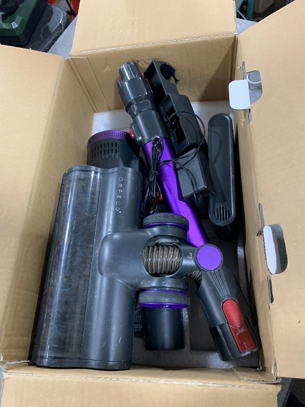 Photo 1 of Cordless Vacuum Cleaner, Upgraded 650W 60KPA 70Mins Vacuum Cleaners for Home, Self-Standing Stick Vacuum Cleaner, Anti-tangle Wireless, OLED Screen, 1.8L Cup for Hardwood Floors,Carpet,Pet Hair,Car