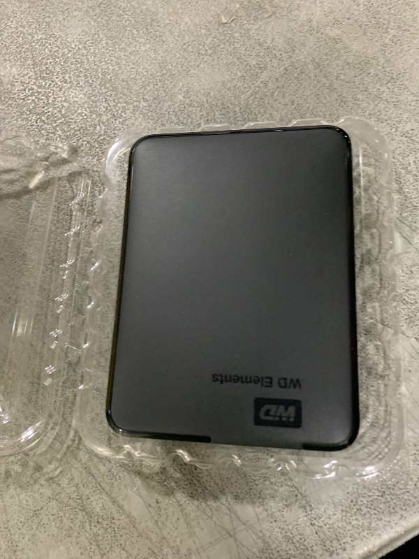 Photo 1 of Western Digital WD 5TB Elements Portable External Hard Drive for Windows, USB 3.2 Gen 1/USB 3.0 for PC & Mac, Plug and Play Ready - WDBU6Y0050BBK-WESN