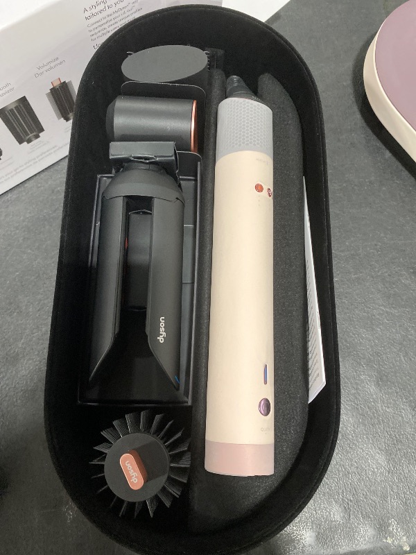 Photo 1 of Dyson Airwrap Co-anda2x Multi-Styler and Dryer Straight+Wavy in Ceramic Pink