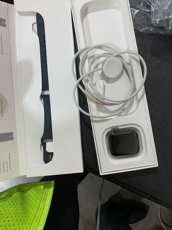 Photo 1 of ITEM IS LOCKED NON-FUNCTIONAL, PARTS ONLY--------------------------Apple Watch Series 9 GPS + Cellular 41mm Graphite Stainless Steel