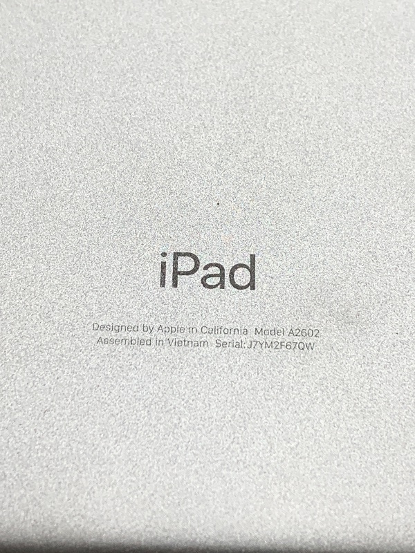 Photo 1 of Apple iPad (9th Generation): with A13 Bionic chip, 10.2-inch Retina Display, 64GB, Wi-Fi, 12MP front/8MP Back Camera, Touch ID, All-Day Battery Life – Silver