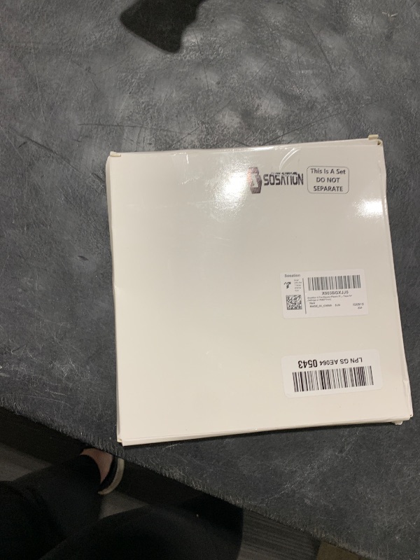 Photo 1 of Sosation 6 Pack Ceiling Cover Plates, White, 7 Inch