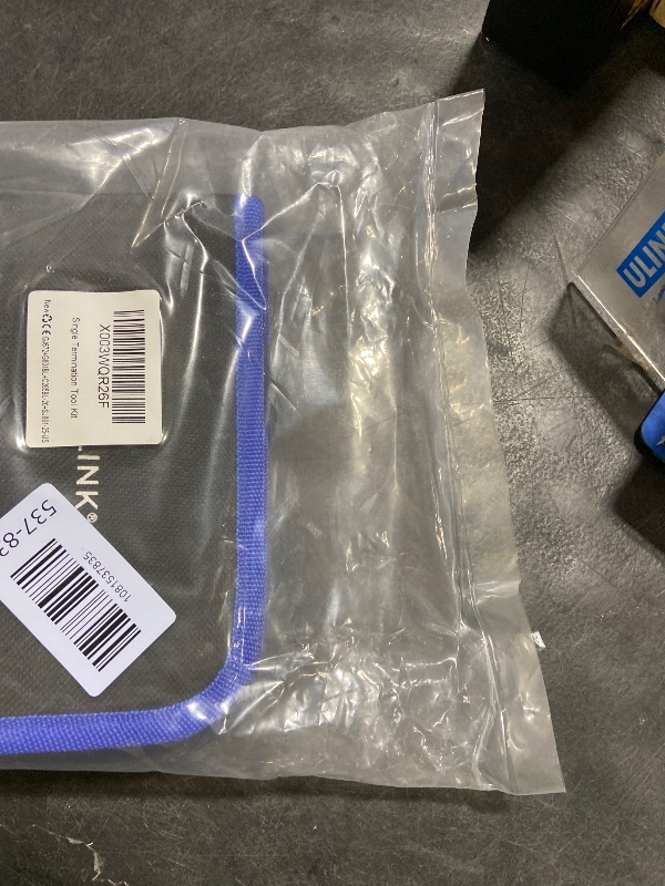 Photo 1 of VCELINK Speed Punch Down Tool Kit with Blue Keystone Jacks