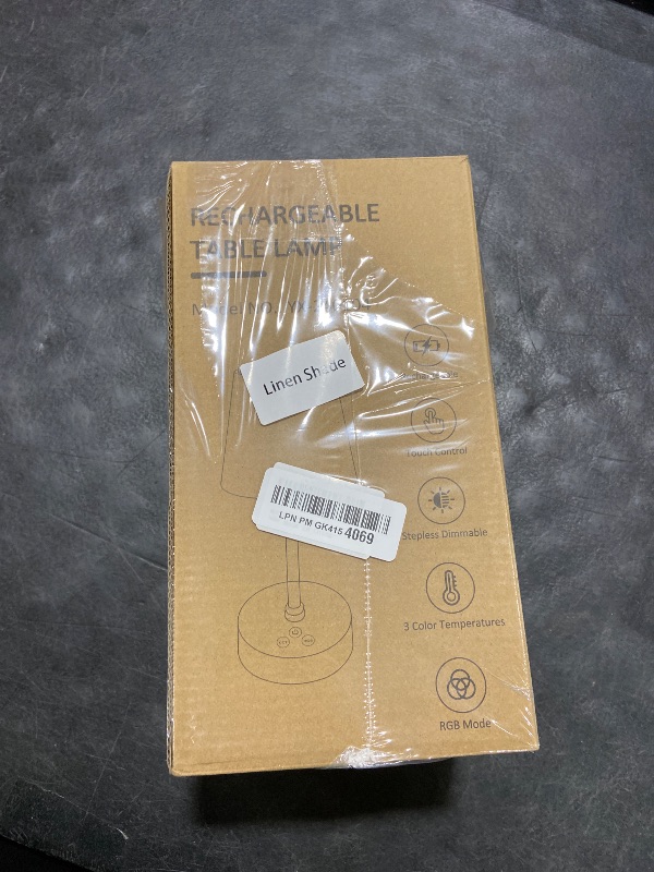 Photo 1 of Ascher Cordless Table Lamp | RGB Color Changing | Rechargeable Battery