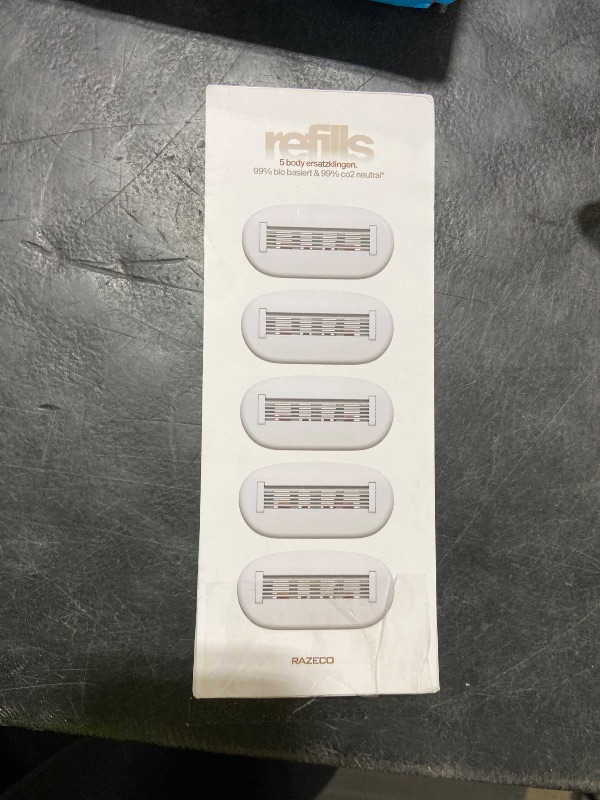 Photo 1 of Razeco5 Plastic-Free Razor Cartridges - 5pk, 5 Blades