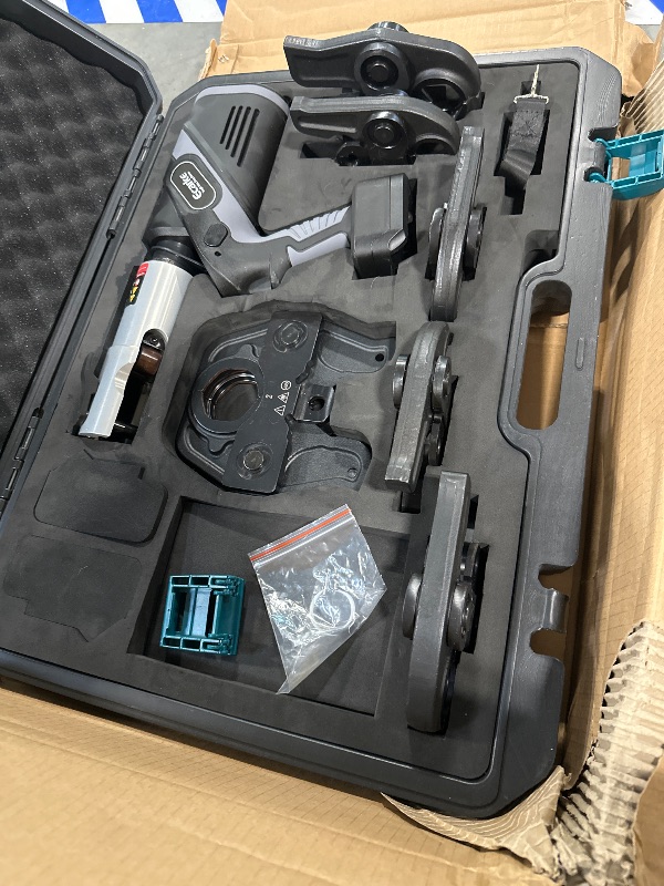 Photo 1 of ***UPDATED 6/21*** Ecarke Pro Press Tool Compatible with DeWalt 20V battery, Electric Pipe Crimping Tool for 1/2" to 2" Copper Pipes, 360° Rotation Automatic Crimper with Brushless Motor, Tool Only