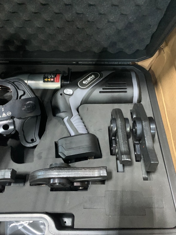 Photo 1 of ***UPDATED 6/21*** Ecarke Pro Press Tool Compatible with DeWalt 20V battery, Electric Pipe Crimping Tool for 1/2" to 2" Copper Pipes, 360° Rotation Automatic Crimper with Brushless Motor, Tool Only