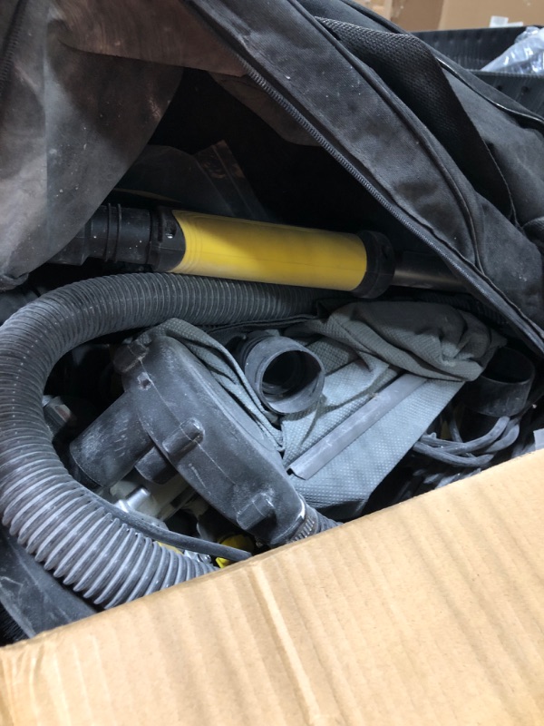 View 3 of !!!dirty has been used!!!final sale!!!Drywall Sander with Vacuum Dust Collector, CUBEWAY 6.5A 780W Ceiling and Wall Sander Tool with 7 Variable Speed 900-1800RPM, Popcorn Ceiling Removal Tool, LED Light, 20pcs Sanding Discs