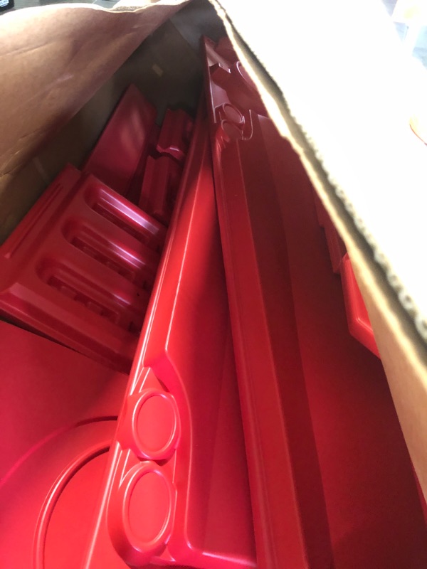 Photo 1 of !!!NO SCREWS!!!!!! FINAL SALE!!!Delta Children Disney/Pixar Cars Lightning McQueen Toddler-To-Twin Bed with Toy Box by Delta Children