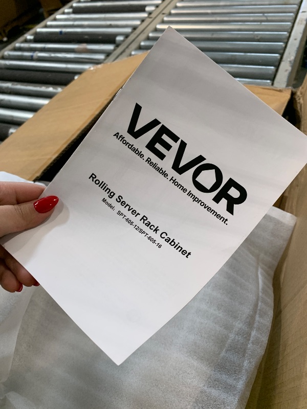 Photo 1 of ****SIMILAR ITEM*** VEVOR 12U AV Rack Stand with Caster Wheels, Component Rack Cabinet Recording Studio Racks, Removable Side Panels, Universal Network Server Case, Special Vents for 19'' Audio Video Rack Mounting