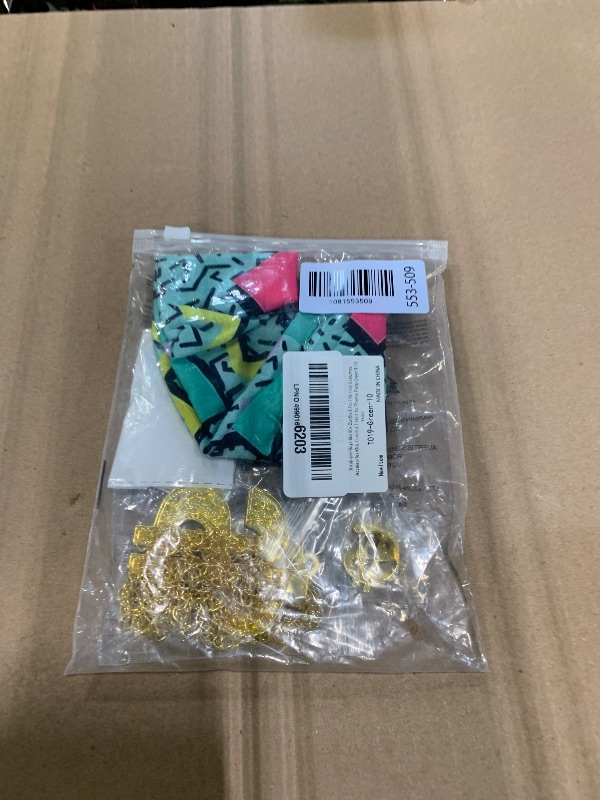 Photo 1 of *** MISSING SHIRT *** Inrajoper Boys 80s 90s Outfits 6 Pcs Hip Hop Costumes Accessories Kids Colorful T Shirt for Theme Party Green 9-10 Years