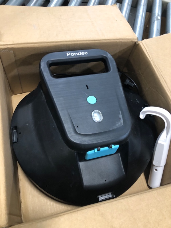 Photo 1 of (2026 Upgraded) Pondee X1 Robotic Pool Vacuum, Cordless Pool Cleaner with 120-Min Runtime, Auto-Parking, 2.5h Fast Charging, for Above-Ground & Flat-Bottom Inground Pools up to 850 sq.ft