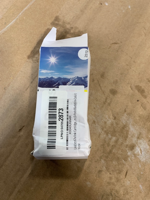 Photo 1 of ****USED// ONLY 1*** LinkDocs 67xl Ink Cartridges Combo Pack Remanufactured Replacement for HP Ink 67 Work with HP DeskJet 2855e 2800e 2755e Envy 6055e Pro 6400 6455 DeskJet 2732 2752 Printers (2-Pack Black&Tri-Color)