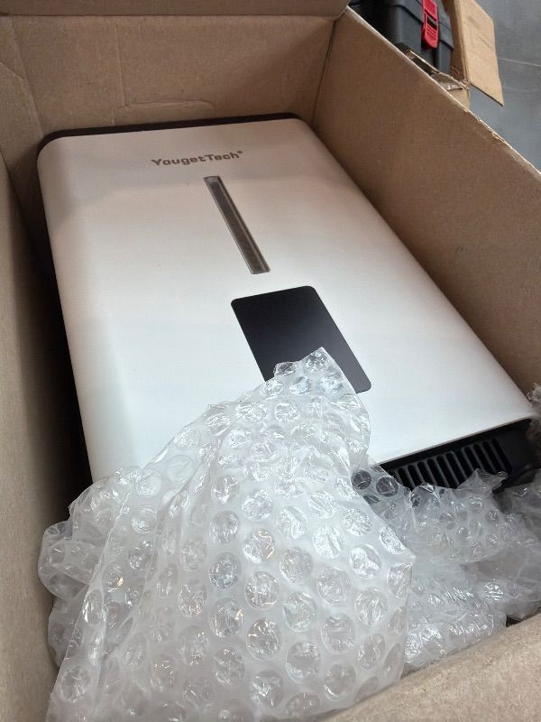 Photo 1 of **UNTESTED**
YougetTech Evaporative Humidifiers for Bedroom Large Room|1.55Gallons|20W evaporative cool mist humidifier|7 Speed | MAX Output 1000 ml/h | Auto Humid | Top Filling