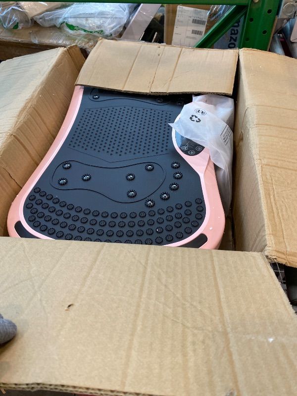 Photo 1 of **UNTESTED**
Lifepro HexaPlate Lite Vibration Plate Exercise Machine with Magnetic Acupoints - Full Body Vibration Platform for Beginners and Recovery - Lymphatic Drainage Massager for Muscle Toning and Fitness