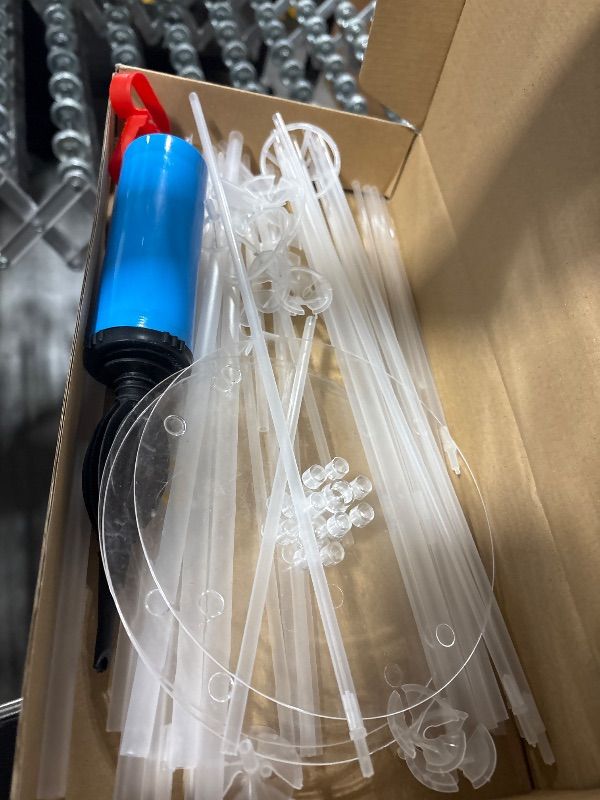 Photo 1 of **MISSING BALLOONS**
Graduation Decorations - 4 Set Balloon Stands, Class of 2026 Congrats Grad Table Centerpieces for Graduation Party Supplies(Maroon& Black)