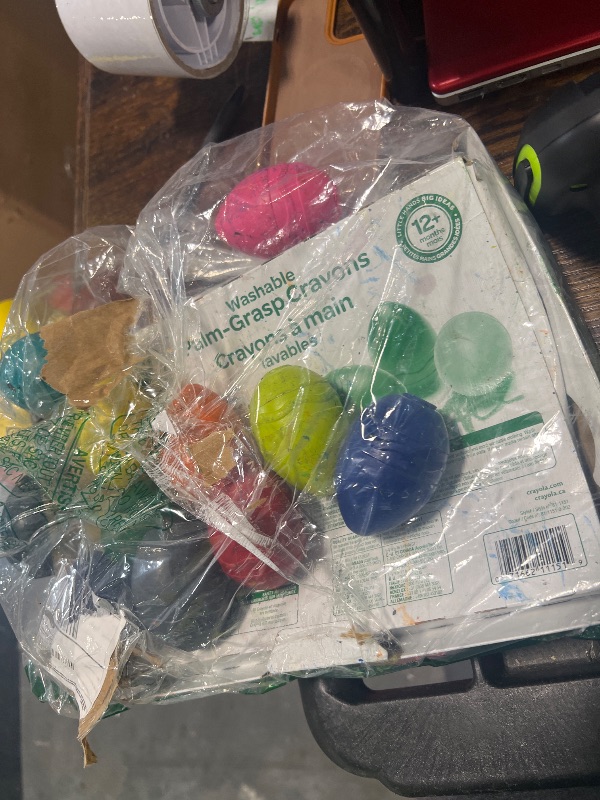 View 3 of ** USED ** Crayola Large Egg Crayons (12ct), Classroom Must Haves, Teacher School Supplies for Toddlers, Kindergarten & Elementary, Ages 1+