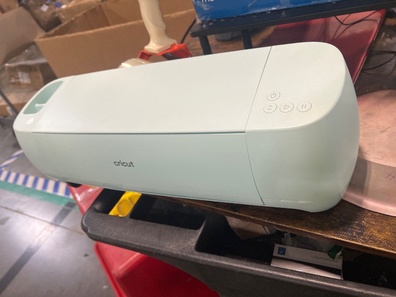 Photo 1 of *** MACHINE ONLY MISING CORDS AND ATTACHMENTS ******07/31 SOLD FOR PARTS // FINAL SALE *** Cricut Maker 3 & Digital Content Library Bundle - Includes 30 Images in Design Space App - Smart Cutting Machine, 2X Faster & 10X Cutting Force, Cuts 300+ Materials