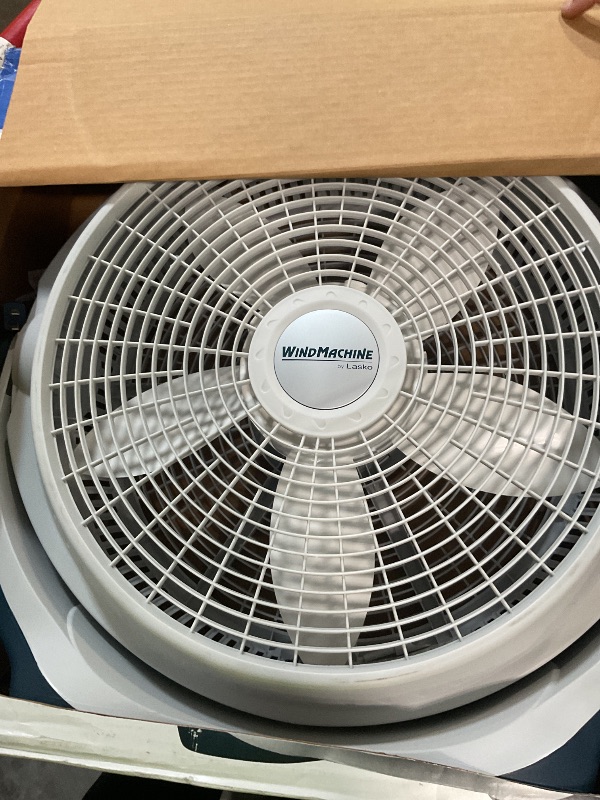 Photo 1 of *See Clerk Notes* Lasko Wind Machine Fan, Air Circulator Fan with 3 Speeds, 20" Model 3300, Gray
