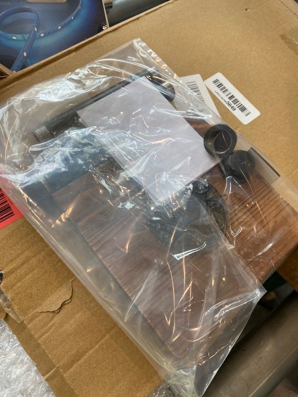 Photo 1 of [MISSING PARTS] YESSAP Hand Towel Holder, T-Shape Height 15'' Black Hand Towel Holder Stand, Free Standing Hand Towel Stand for Bathroom Countertop