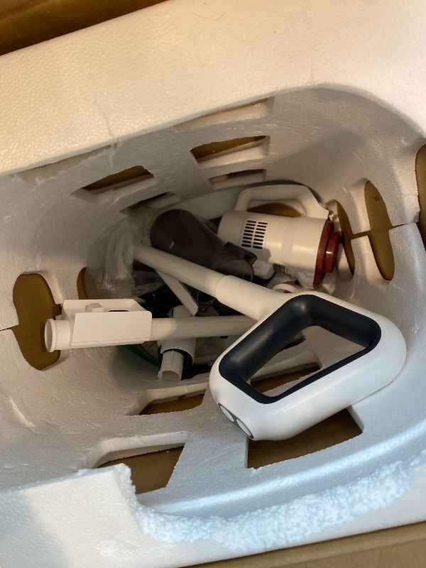 Photo 1 of ***PARTIAL SET - MISSING HARDWARE*** Roomie Tec SlimVac Pro Cordless Vacuum Cleaner for Home - 2200mAh Battery, High Suction Power, Lightweight, Detachable Handheld with HEPA Filter – Multi-Surface Cleaning for Carpets, Hard Floors, Cars