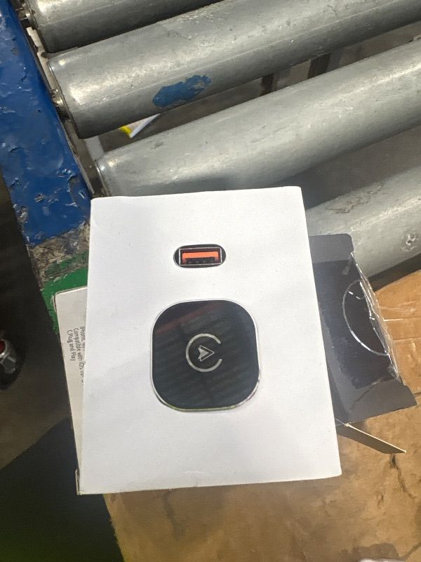 Photo 1 of ?2026 Upgarded?Wireless CarPlay Adapter for iPhone, Mini USB Design for Cars with Wired CarPlay, Fast Connection,5.8GHz WiFi,No Delay, Compatible with iOS 10+ & iPhone 6+, USB/Type C,Plug and Play