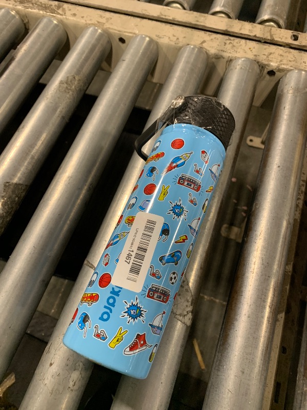 Photo 1 of ** sold as is no refund/return** see comments
BJPKPK Insulated Water Bottle with Straw Lid, 22 oz Stainless Steel Metal Water Bottles, Reusable Leak Proof BPA Free Water Bottles, Cups, Thermo, Playground