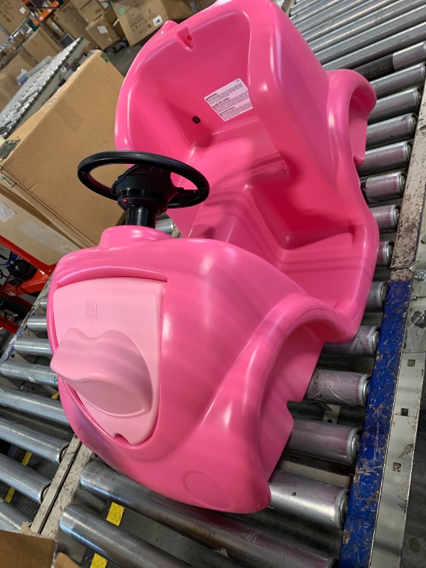 Photo 1 of ***MISSING PARTS / SEE COMMENTS*** Step2 Push Around Buggy Kids Push Car, Ride On Toy, Stroller Substitute, Includes Seat Belt & Horn, Made of Durable Plastic, Max Weight 50 lbs., For Toddlers 1.5-4 Years Old, Pink
