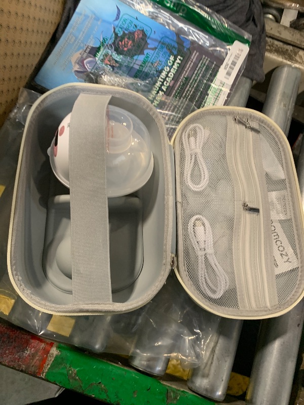 Photo 1 of **A piece is missing.*** Momcozy M5 Smart APP Controlled Wearable Breast Pump, Hands-Free Wireless Electric Pump, 3 Modes 9 Suction Levels, BPA-Free, Portable Lightweight, 24mm Flange, 2-Pack Cozy Red