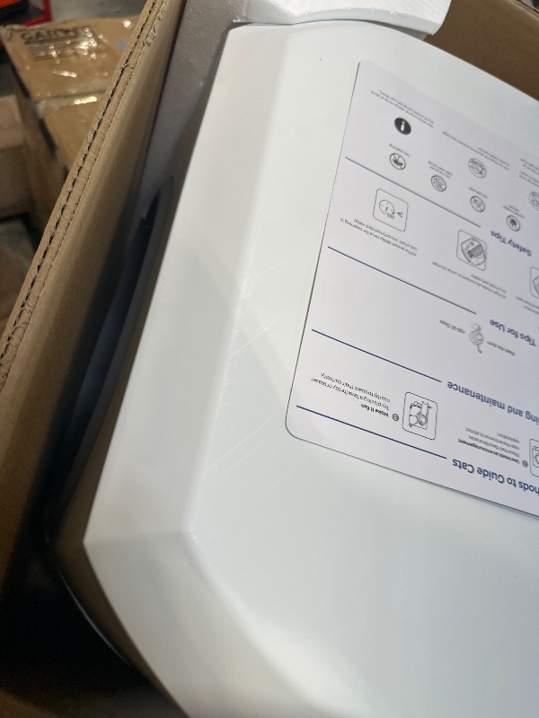 Photo 1 of ***UPDATED 6/6*** Automatic Litter Box, Self Cleaning Litter Box, Odor Control, 90L Large Capacity with APP Control and Safety Sensor, Ellenpent, for Multiple Cats, Large Cat, with 3 Rolls Garbage Bags