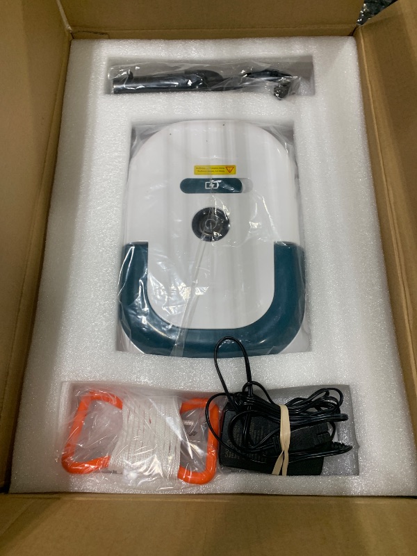 Photo 1 of (2026 Upgrade) Cordless Robotic Pool Cleaner, Automatic Pool Vacuum for Above Ground & Inground Pools, 180-Min Runtime, 3L Basket for Leaves & Debris, Auto-Parking, Powerful Suction up to 2200 Sq.Ft