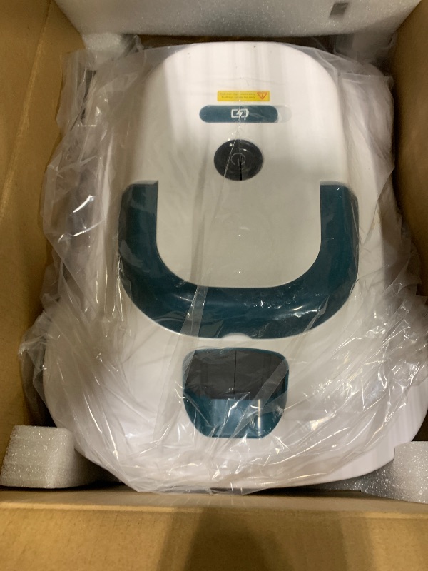 Photo 1 of (2026 Upgrade) Cordless Robotic Pool Cleaner, Automatic Pool Vacuum for Above Ground & Inground Pools, 180-Min Runtime, 3L Basket for Leaves & Debris, Auto-Parking, Powerful Suction up to 2200 Sq.Ft