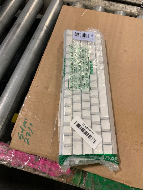 Photo 1 of **SOLD AS IS NO REFUND/RETURN** SEE COMMENTS!~IROK MU68PRO Rapid Trigger Magnetic Switch Keyboard, Aluminum CNC Frame Mechanical Keyboard, 60% TKL Hot Swapped RGB Programmable Wired Gaming Keyboard for Win/Mac Gamer-White