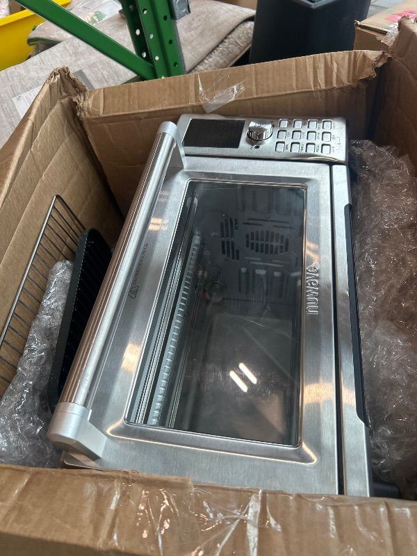 Photo 1 of ****** AS IS ALL SALES FINAL NO RETURNS ******* Bravo XL Pro Air Fryer Toaster Oven with Grill Combo, 2025 New Ultra-Fast Convection System, 35% Crispier, 2X More Even, 142 Presets, 50-500F, Smarter Probe, PFAS Free, 30QT, Stainless Steel