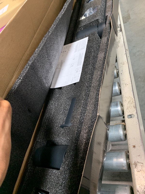 Photo 1 of [UNTESTED] [MAJOR DAMAGE] [USED] GLEAMACE Battery Operated Wall Sconces Set of 2, Rechargeable 6000mAh Wireless Lights with Remote, 360° Rotation Dimmable 3000K-6000K, No Wiring Indoor Lamps for Bedroom Hallway Stairs 40 Inch Black