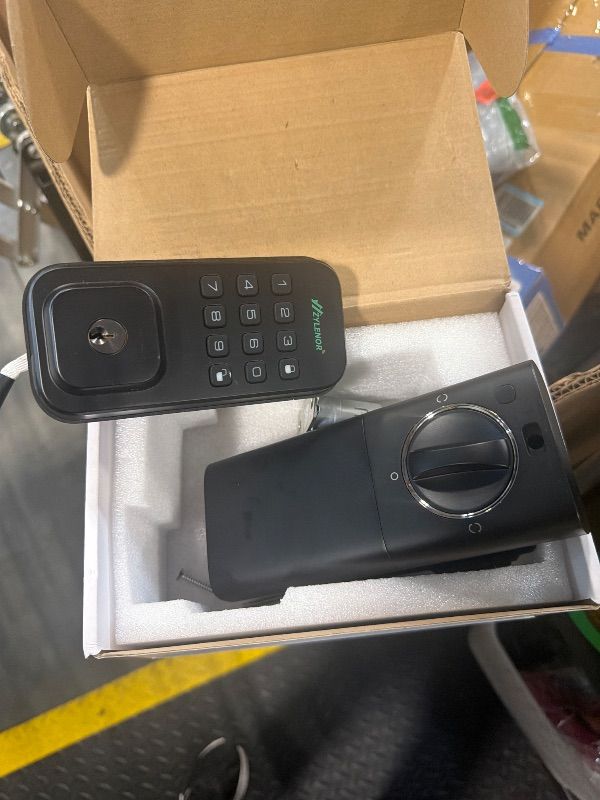 Photo 1 of ****MISSING KEYS****Zylenor Keyless Entry Door Lock, Smart Lock for Front Door with Digital Keypad, Built-in WiFi Deadbolt, App Remote Control with Easy Installation, Upgraded Battery Life