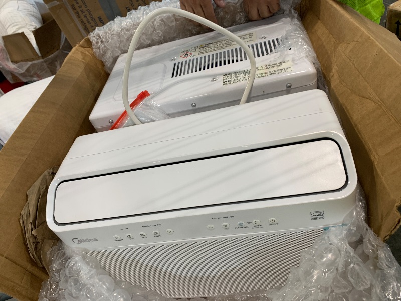 Photo 1 of ***FINAL SALE NO RETURN ***PARTS ***7/18/2026 ***NONE FUNCTIONAL***
Midea Inverter Window Air Conditioner with Heat – Quiet Window AC Unit and Heat Combo with Dehumidifier – Cools up to 550 Sq. Ft. – Energy Star Rated, Smart Control, Remote, 12,000 BTU