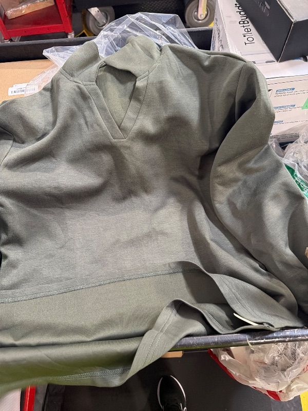 Photo 1 of *****ONLY TOP*****difficort Fall Outfits for Women 2025 Lounge Sets Lapel Sweatsuit Straight-Leg Loungewear Tracksuits Casual Travel Sets with Pockets,Army Green,Small