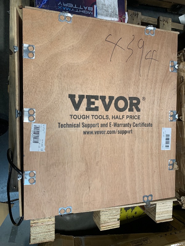 Photo 1 of *FOR PARTS ONLY*
VEVOR Commercial Ice Cream Machine, 1000W Single Flavor Soft Serve Ice Cream Maker, 10.6 QT/H Yield, 4L Hopper & 1.6L Cylinder, Touch Screen, Auto Clean & Pre-Cooling, Countertop Restaurant Snack Bar