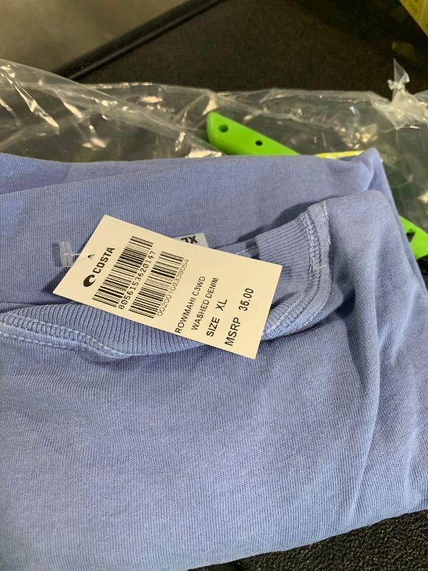 Photo 1 of ** blue**
Costa Del Mar Mens Cannery Row Mahi T-Shirt, Washed Denim, X-Large