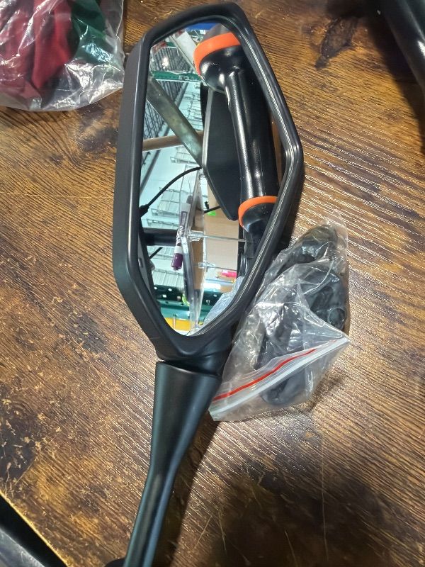 Photo 1 of ***ONLY ONE REAR MIRROR****Heart Horse Motorcycle Mirrors Rear View Mirrors Compatible with CBR600 F4 F4I 1999-2006 CBR900 CBR919 CBR929 CBR954 1998-2003 RC51 RVT1000 DD250E DD300 DD350