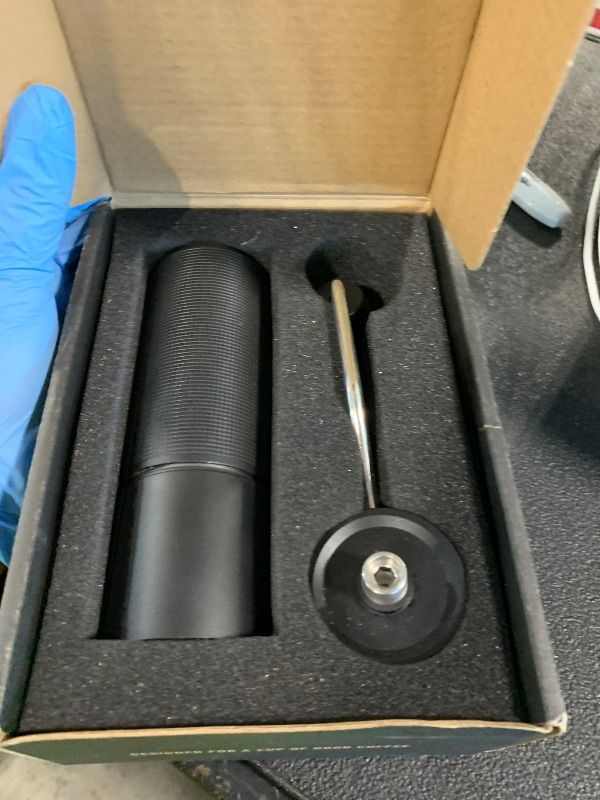 Photo 1 of **SOLD AS IS NO REFUND/RETURN** SEE COMMENTS!~TIMEMORE Chestnut C3 ESP Manual Coffee Grinder, Stainless Steel S2C Portable Conical Burr Hand Coffee Grinder, Adjustable Grind Setting for Espresso to French Press - Black