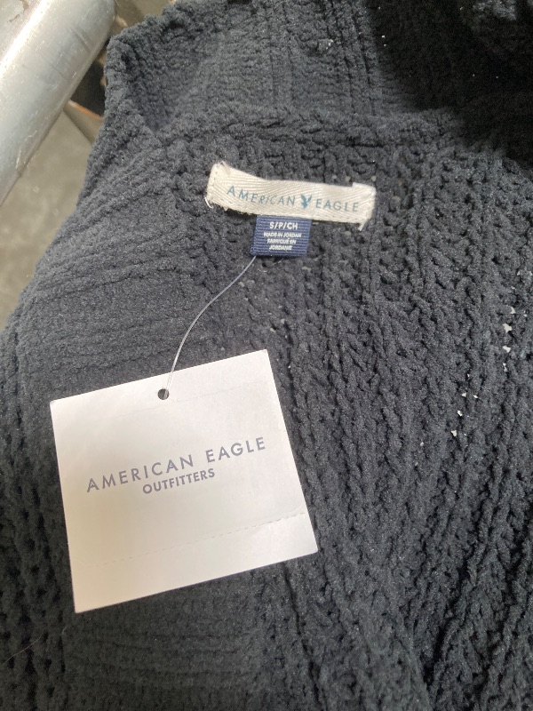 View 3 of ***similar***
American Eagle Outfitters Sweaters | American Eagle Ae Open Front Cardigan Women’s Long Sleeve Black Knit Sz Xs Nwt